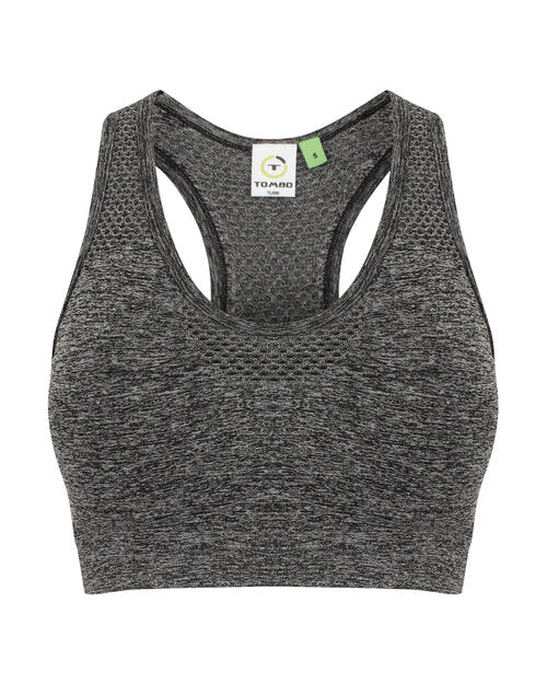 Tombo Ladies Seamless Crop Top - TL696M - Image 3