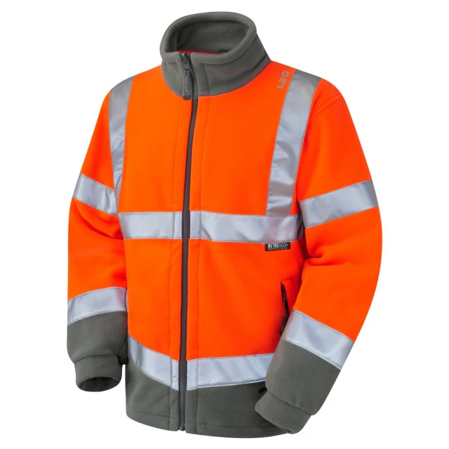 Leo Workwear 3-In-1 Clovelly Anorak (Cl.3) With Hartland Fleece (Cl.3) - Image 2