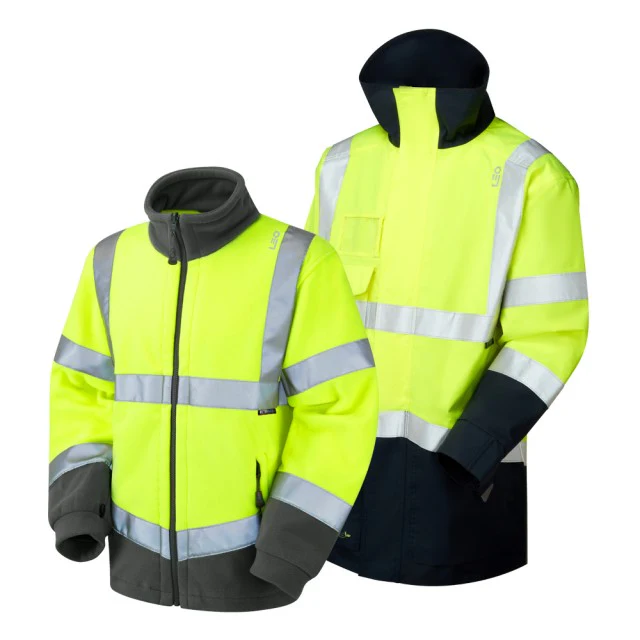Leo Workwear 3-In-1 Clovelly Anorak (Cl.3) With Hartland Fleece (Cl.3) - Image 7