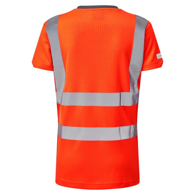 Leo Workwear Belstone Iso 20471 Cl 2 Comfort Women'S T-Shirt - Image 2