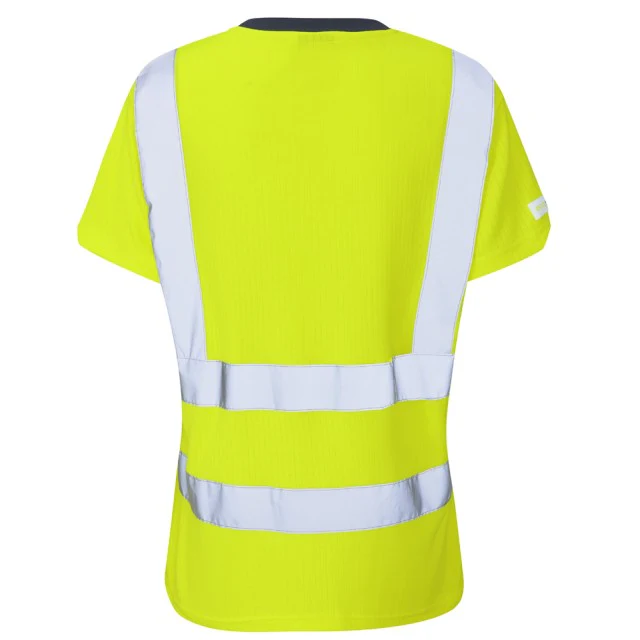 Leo Workwear Belstone Iso 20471 Cl 2 Comfort Women'S T-Shirt - Image 4