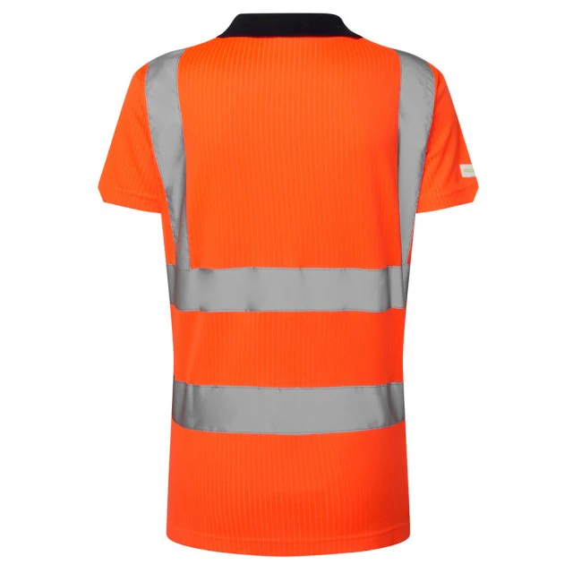 Leo Workwear Lana Iso 20471 Cl 2 Comfort Women'S Polo Shirt - Image 2