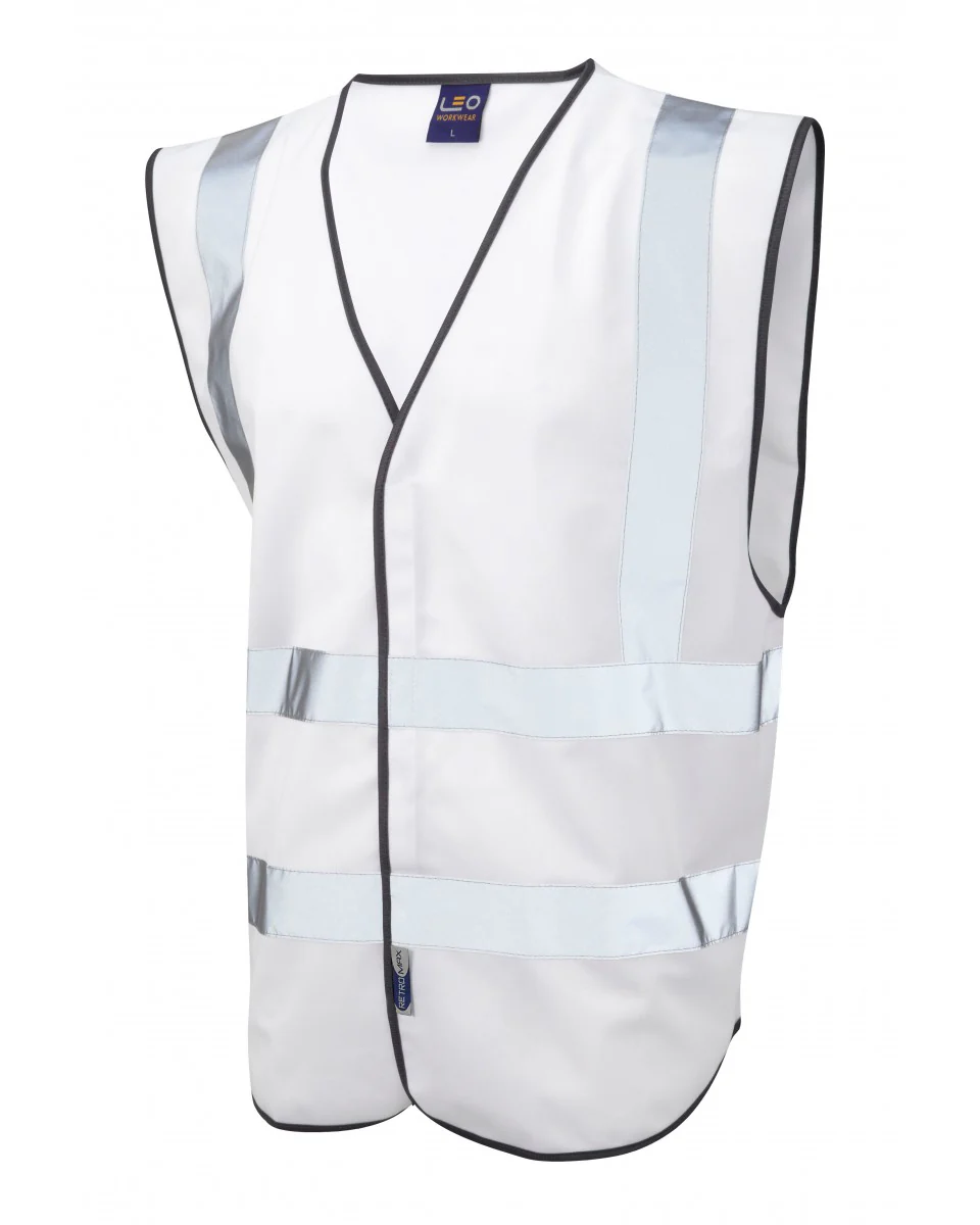 Leo Workwear Pilton Coloured Reflective Waistcoat - Image 8