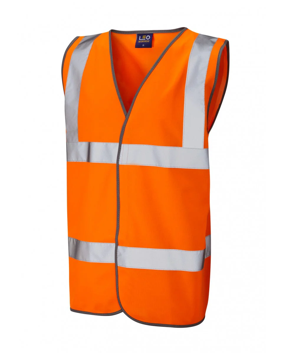 Leo Workwear Tarka Iso 20471 Cl 2 Vest - [CLEARANCE]