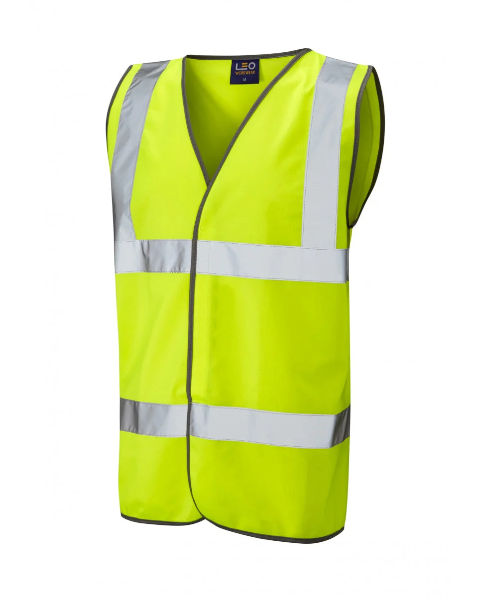 Leo Workwear Tarka Iso 20471 Cl 2 Vest - [CLEARANCE] - Image 2