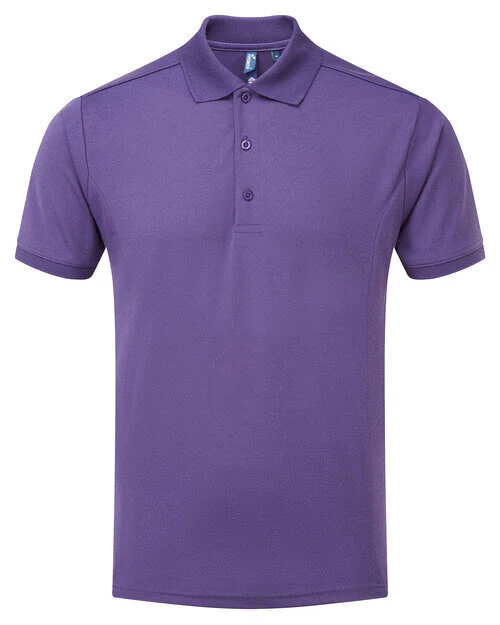 Premier Workwear Mens Coolchecker Pique Polo Shirt - PR615M - Image 11