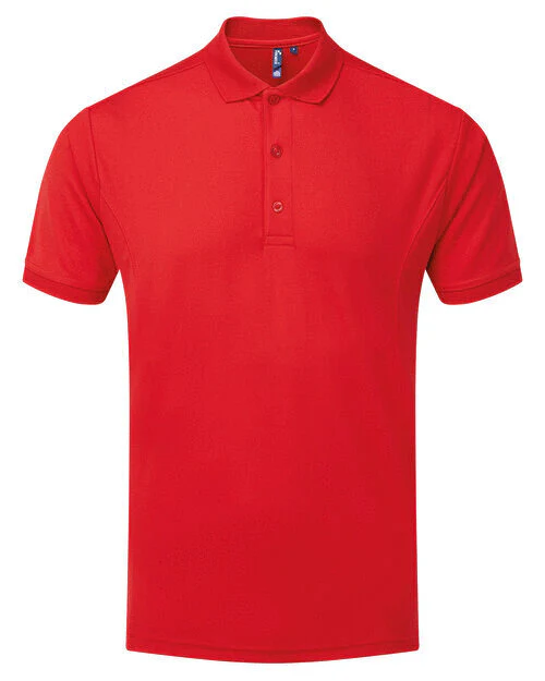 Premier Workwear Mens Coolchecker Pique Polo Shirt - PR615M - Image 12