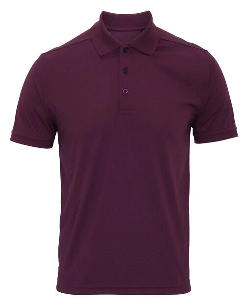 Premier Workwear Mens Coolchecker Pique Polo Shirt - PR615M - Image 2
