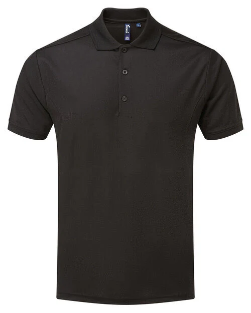 Premier Workwear Mens Coolchecker Pique Polo Shirt - PR615M - Image 3