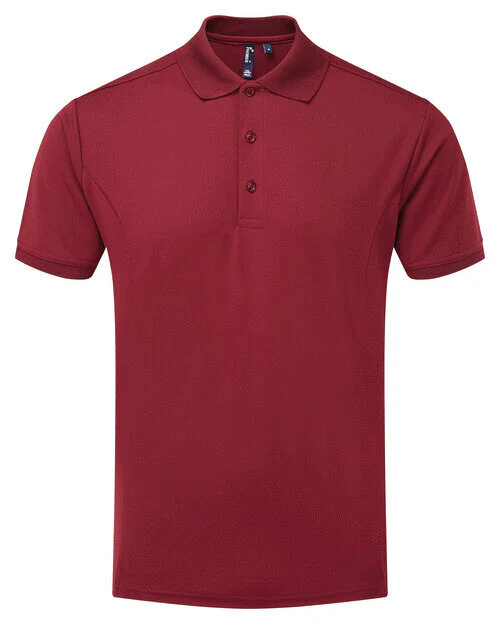 Premier Workwear Mens Coolchecker Pique Polo Shirt - PR615M - Image 5