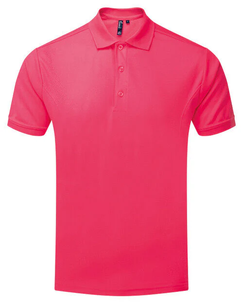 Premier Workwear Mens Coolchecker Pique Polo Shirt - PR615M - Image 7