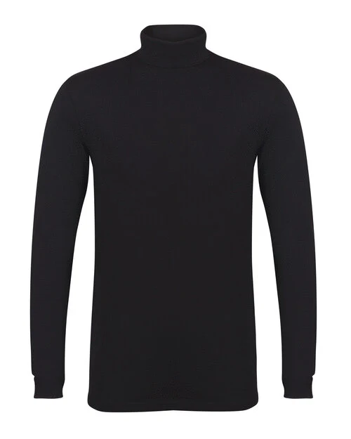SF Clothing Mens Feel Good Roll Neck Top - SF125M - Image 2