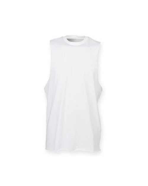 SF Clothing Mens High Neck Slash Armhole Vest - SF232M - Image 4