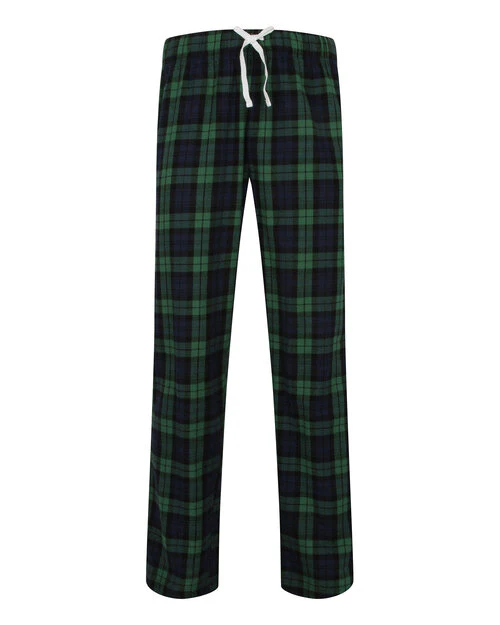 SF Clothing Mens Tartan Lounge Pants - SF083M - Image 2