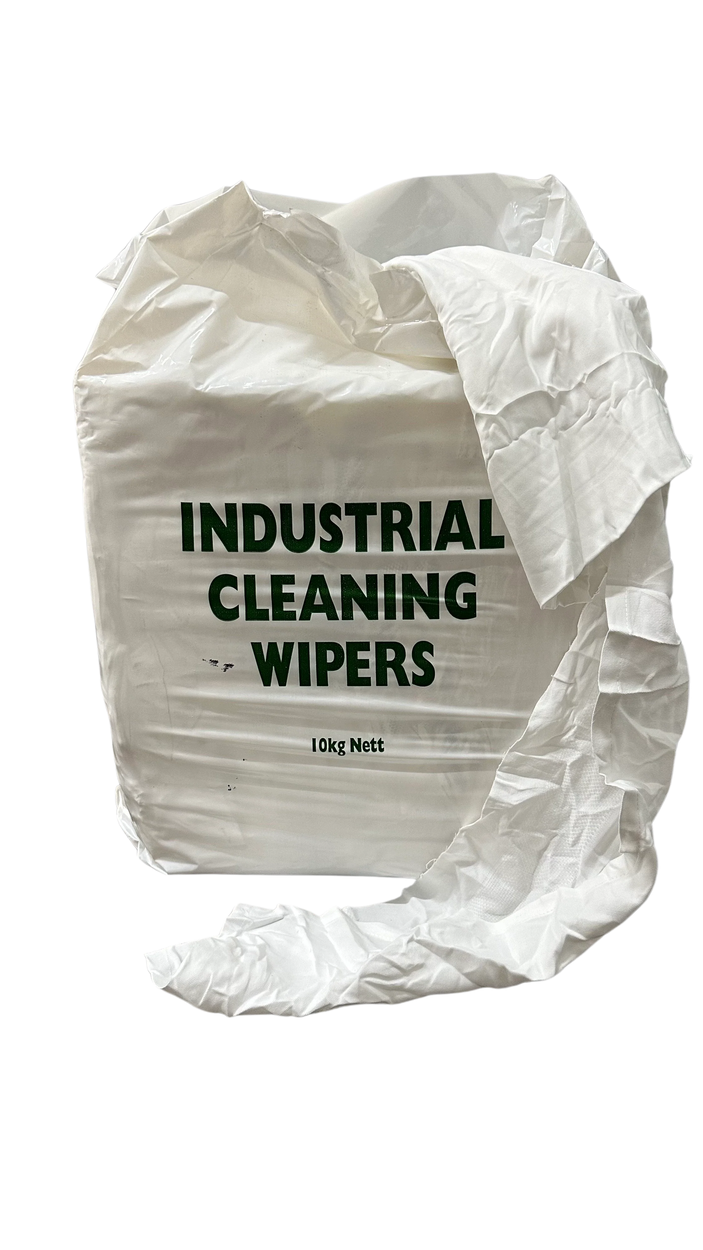 No1 White Clothing Rags - 10Kg Pack - Mixed Clothing and Material