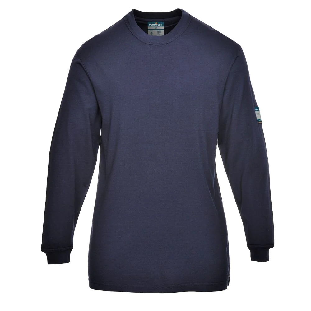 Portwest Modaflame Knit FR Women's Long Sleeve T-Shirt - Image 2