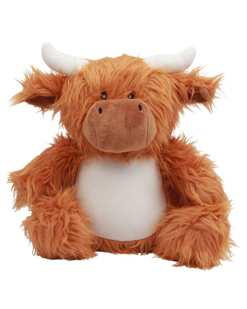Mumbles Bears Zippie Highland Cow - MM565M