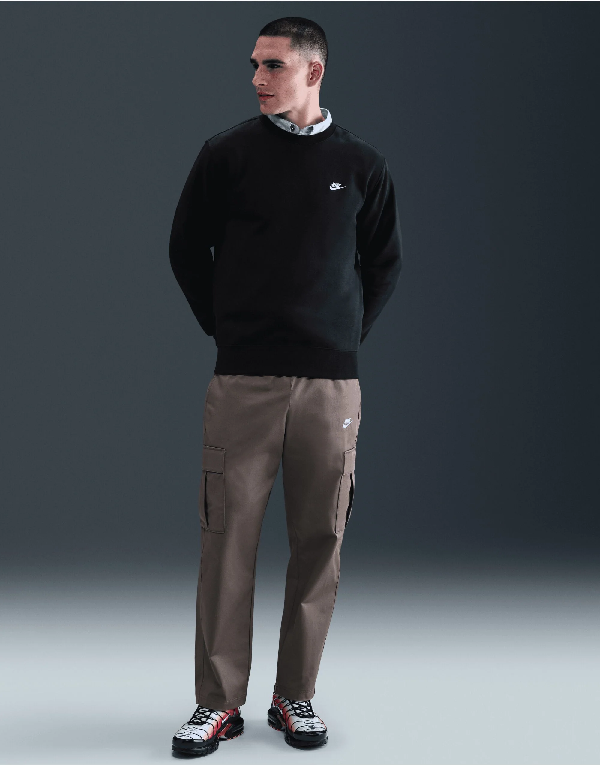 Nike Golf Club Fleece Crew - Image 3