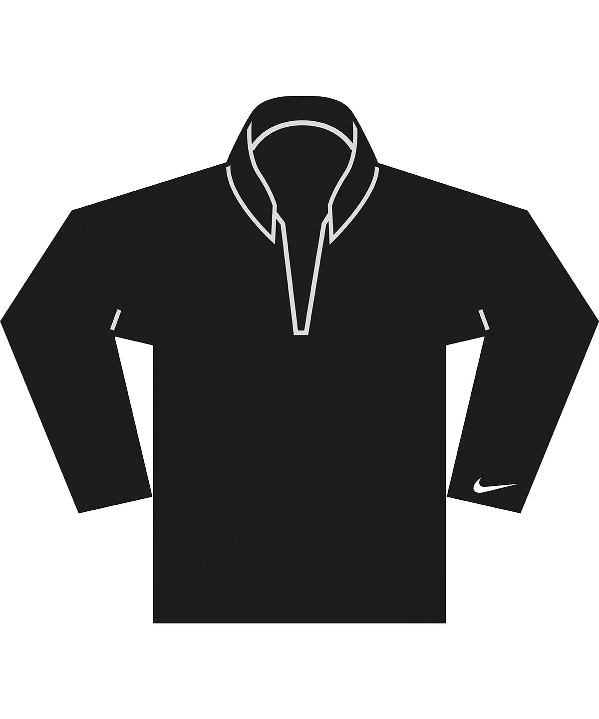 Nike Velocity 1/2-zip Top - NK432 - Image 2