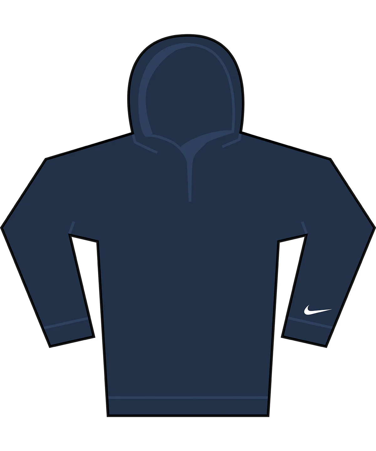 Nike Velocity Hoodie - NK431 - Image 3