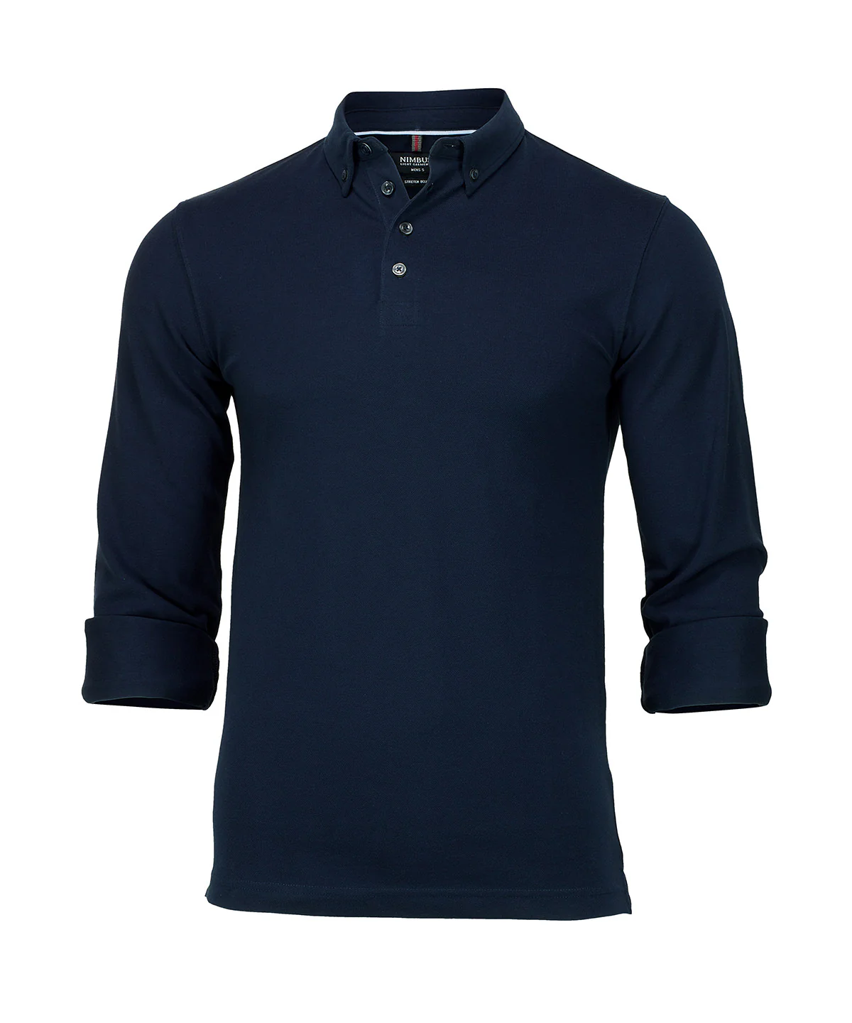 Nimbus Carlington Deluxe Long Sleeve Polo - Image 4