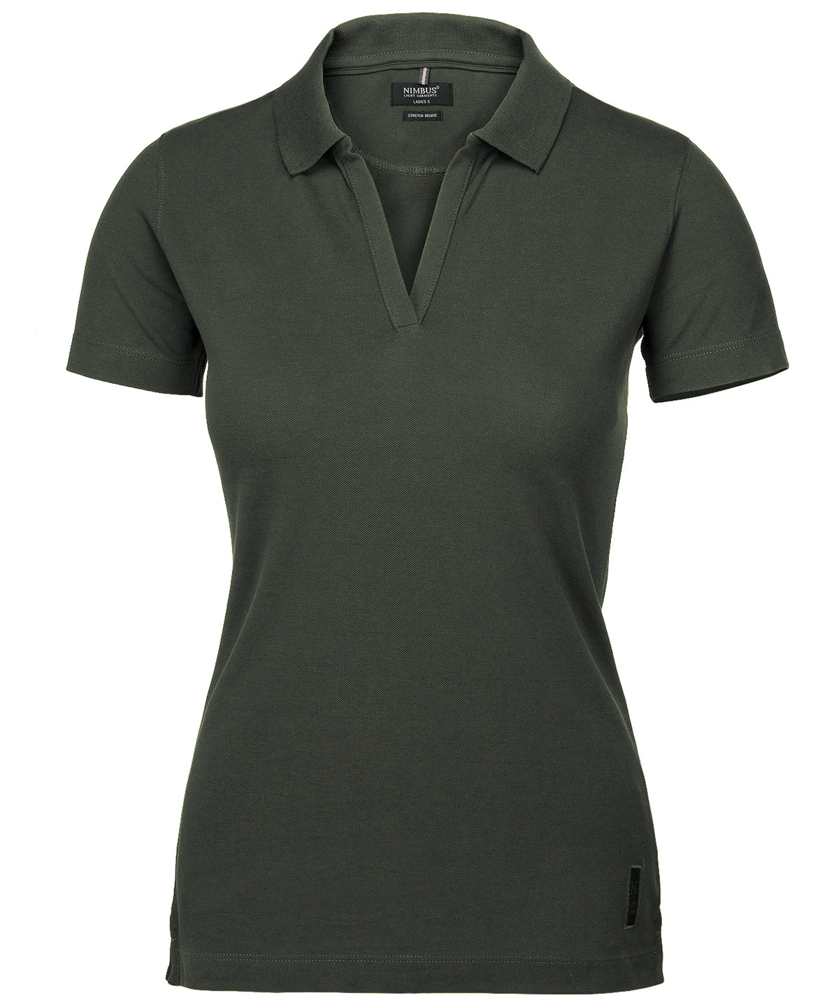 Nimbus Womens Harvard V-Neck Stretch Deluxe Polo - Image 7
