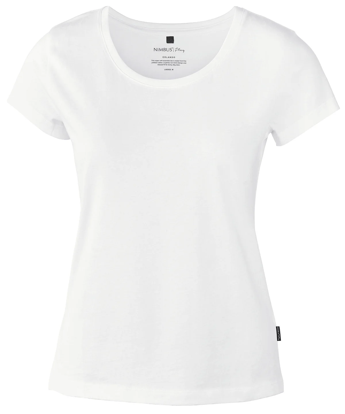 Nimbus Womens Orlando Soft Round Neck T-Shirt - Image 5