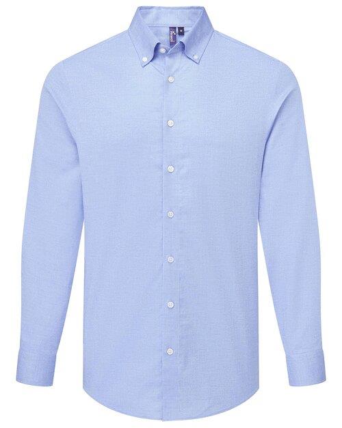 Premier Workwear Oxford Mens Long Sleeve Shirt - PR284M - Image 4