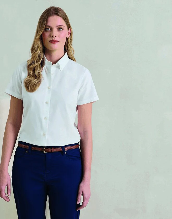 Premier Workwear Oxford Short Sleeve Shirt - PR386F