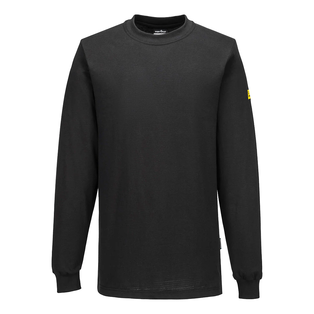 Portwest Anti-Static ESD Long Sleeve T-Shirt - Image 4