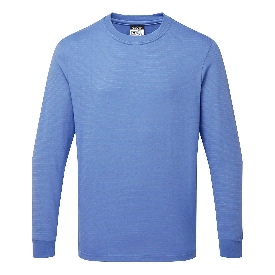 Portwest Anti-Static ESD Long Sleeve T-Shirt - Image 6