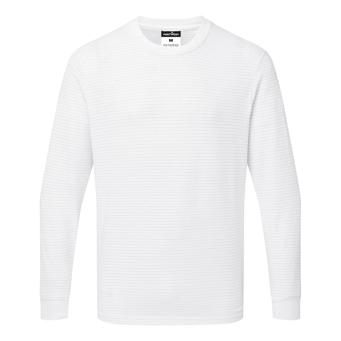 Portwest Anti-Static ESD Long Sleeve T-Shirt - Image 8