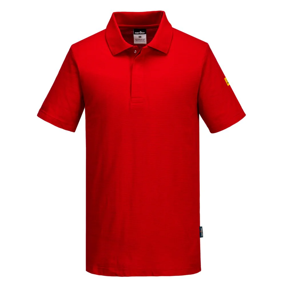 Portwest Anti-Static ESD Polo Shirt - Image 5