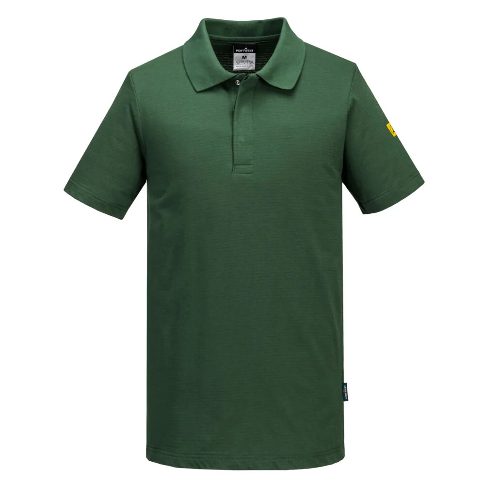 Portwest Anti-Static ESD Polo Shirt - Image 6