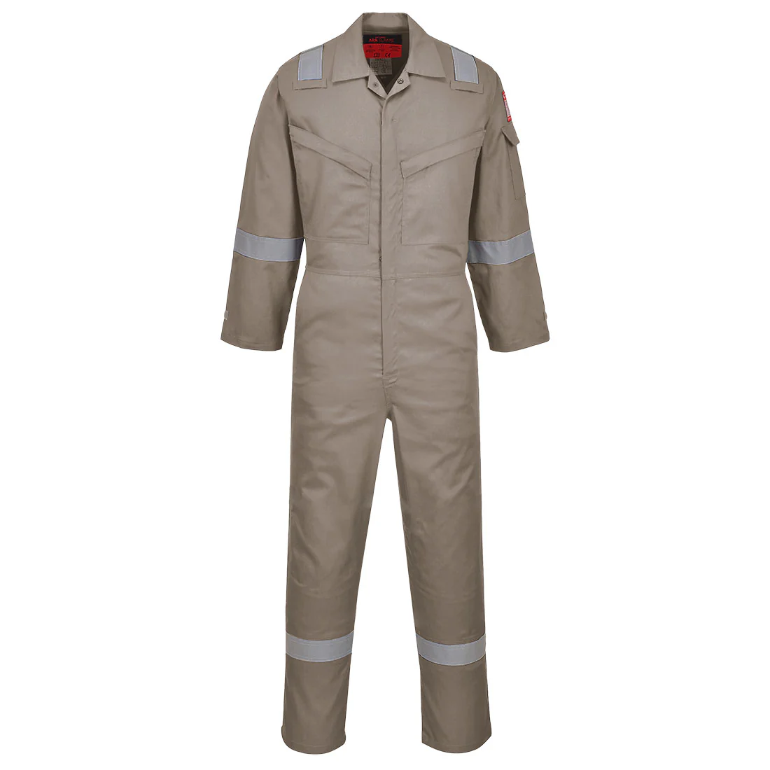 Portwest Araflame Silver Coverall - Image 6
