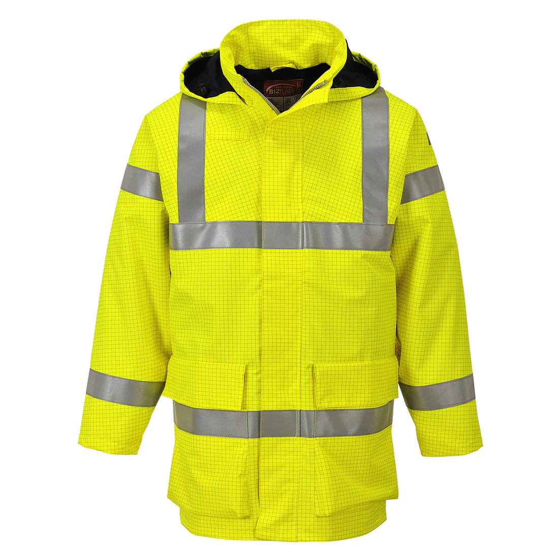 Portwest Bizflame Rain Hi-Vis Multi Lite Jacket - Image 2