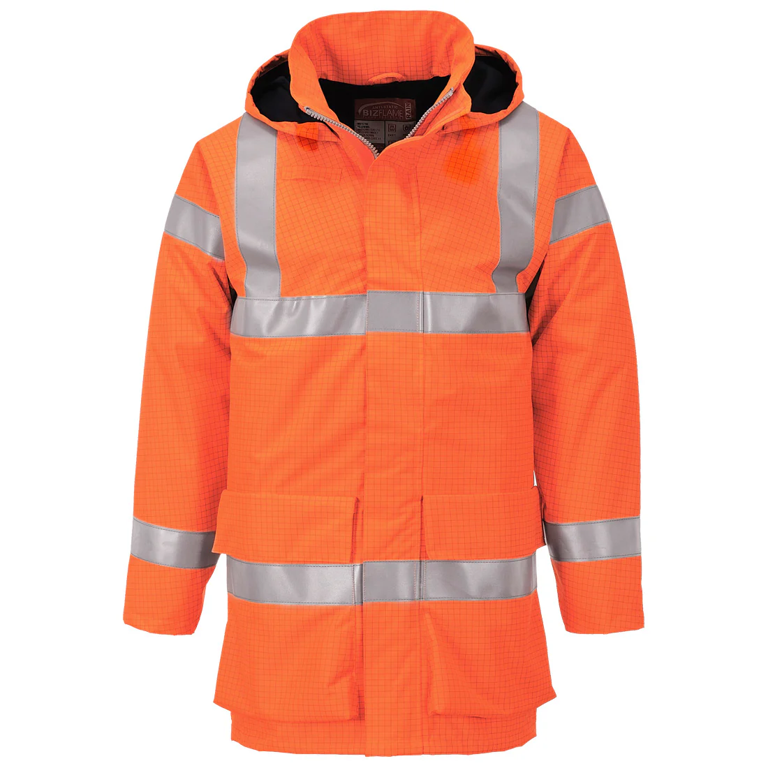 Portwest Bizflame Rain Hi-Vis Multi Lite Jacket - Image 3