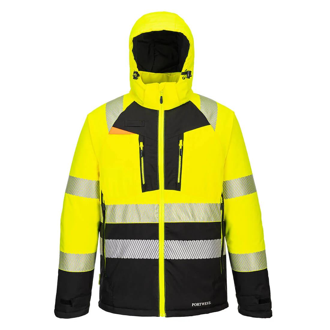 Portwest DX4 Hi-Vis Class 2 Winter Jacket - Image 2