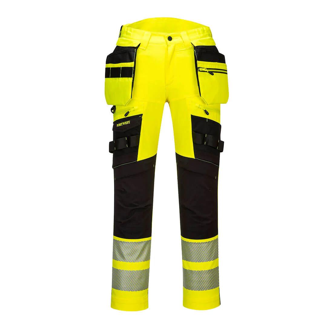 Portwest DX4 Hi-Vis Detachable Holster Pocket Trouser - [CLEARANCE]