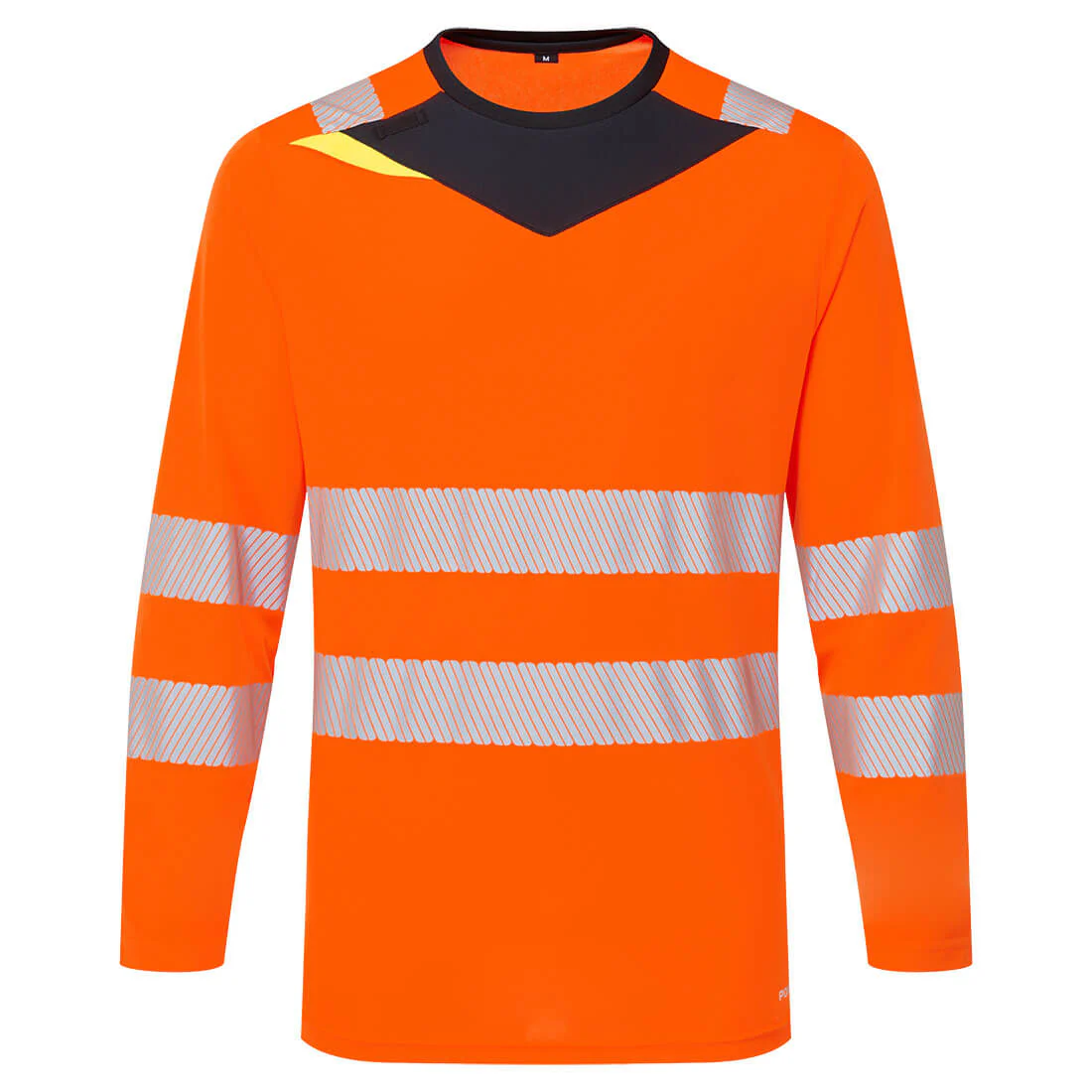 Portwest DX4 Hi-Vis T-Shirt Long Sleeved - Image 3