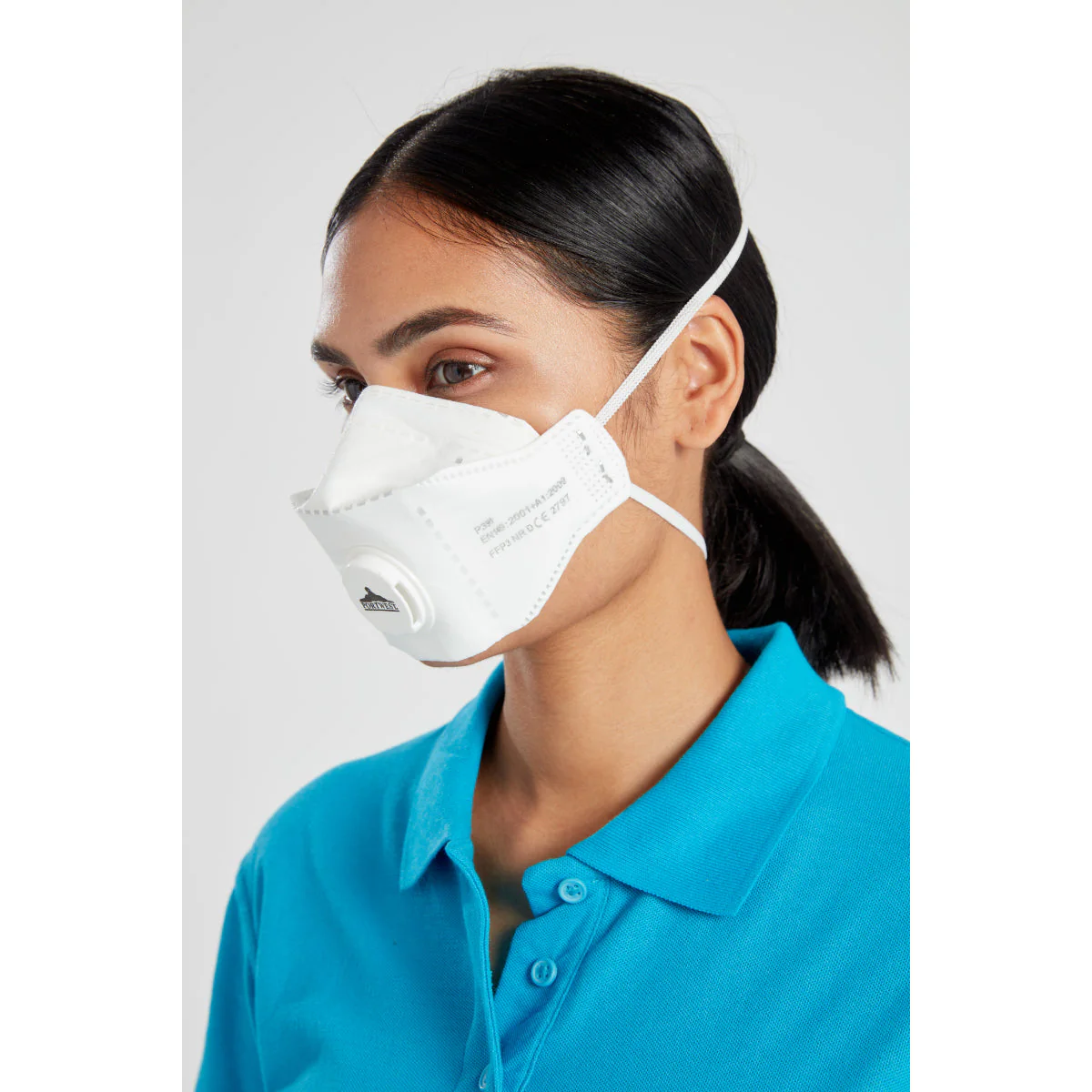 EAGLE FFP3 Valved Dolomite Fold Flat Respirator (10 Pack) - Image 4