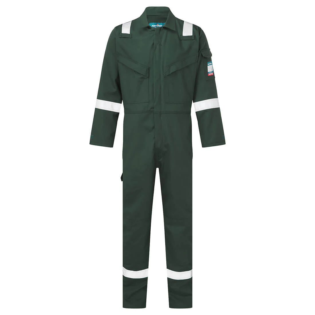 Portwest Flame Resistant Anti-Static Coverall 350g - FR50 - Image 2