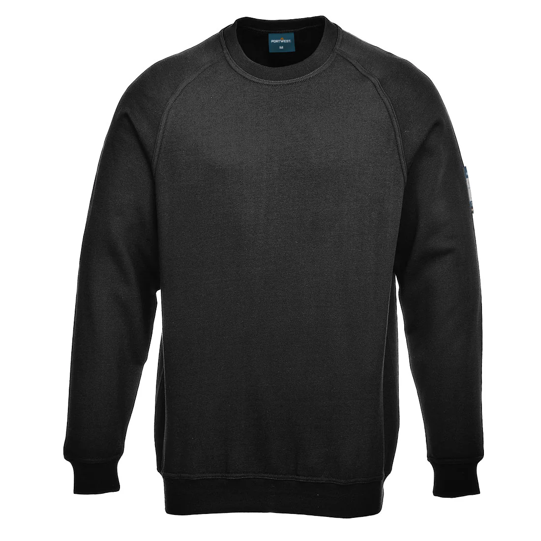 Portwest Flame Resistant Anti-Static Long Sleeve Sweatshirt - Image 3