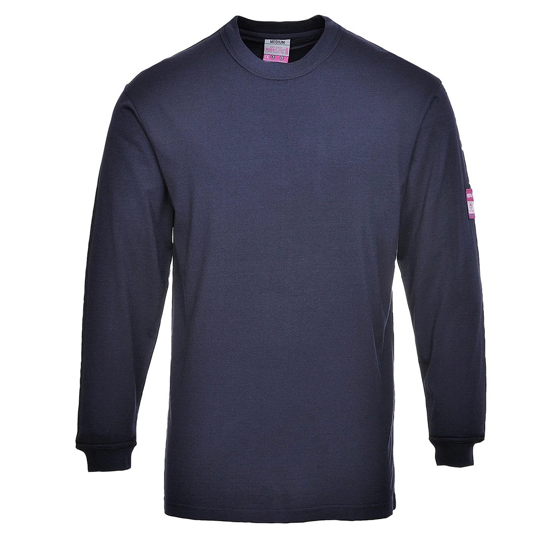 Portwest Flame Resistant Anti-Static Long Sleeve T-Shirt - Image 3
