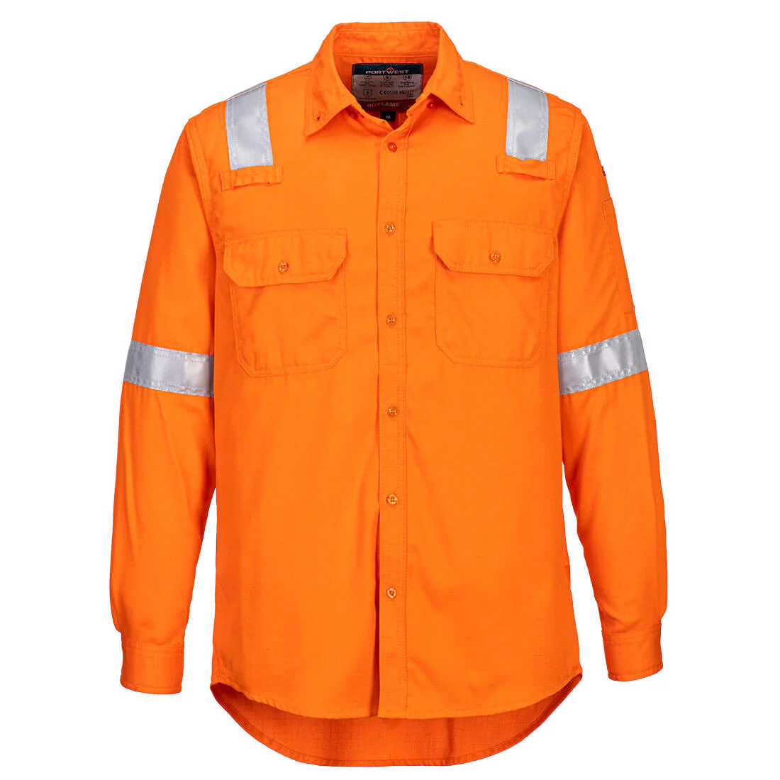 Portwest FR Lightweight Anti-static Shirt - Image 3