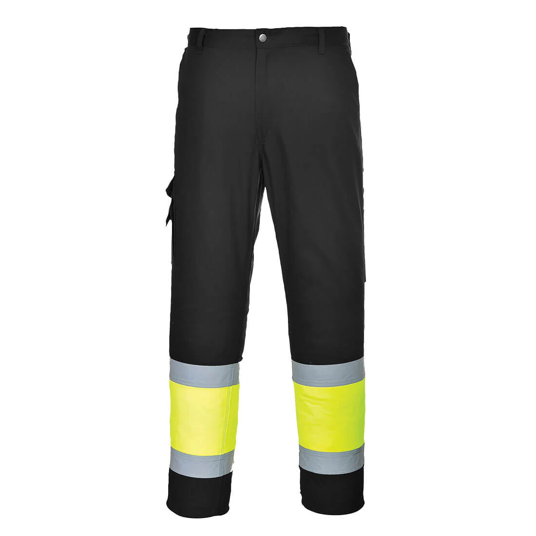Portwest Hi-Vis Contrast Class 1 Service Trouser - Image 2
