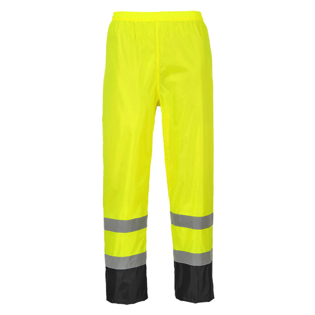Portwest Hi-Vis Contrast Classic Rain Trousers - Image 2