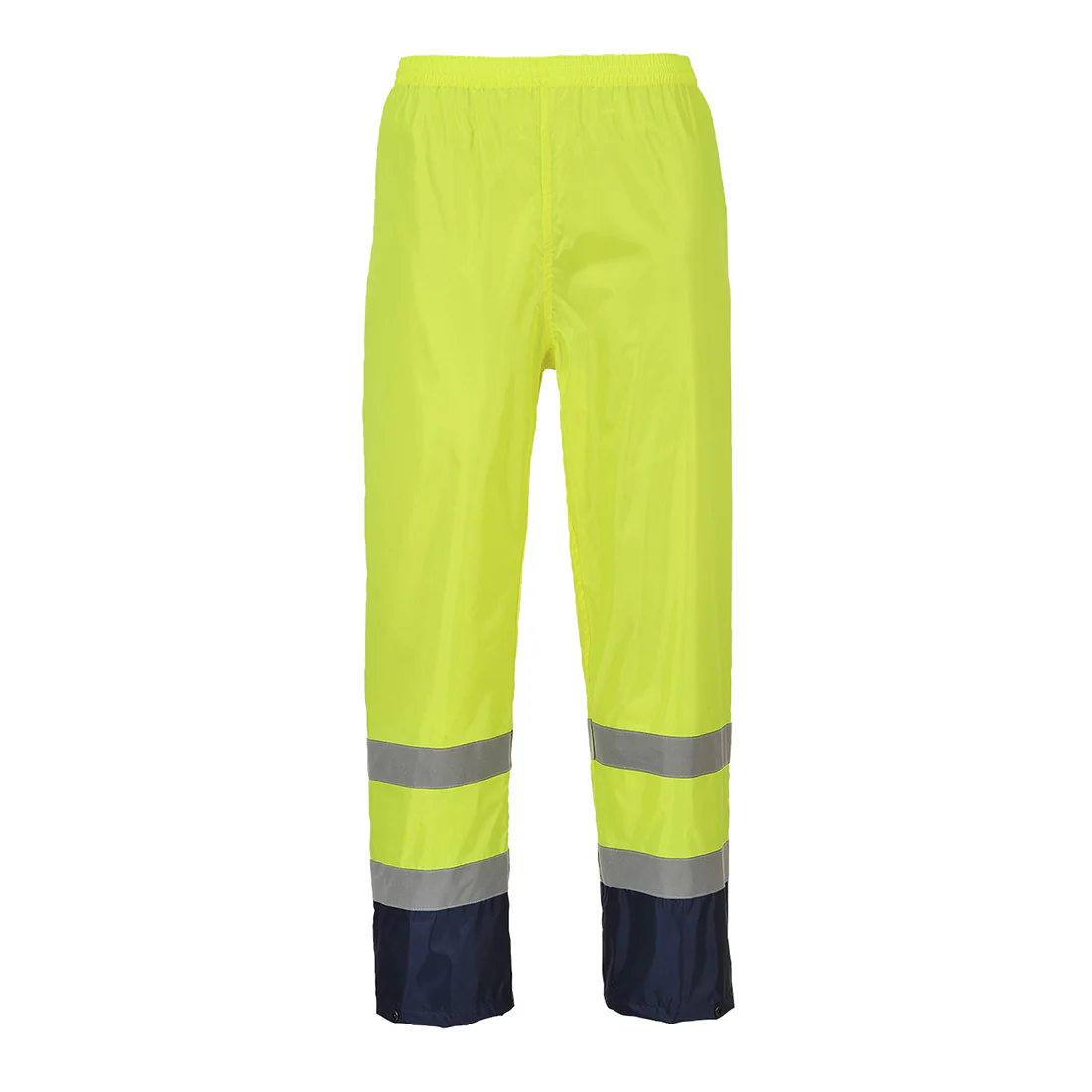 Portwest Hi-Vis Contrast Classic Rain Trousers - Image 3