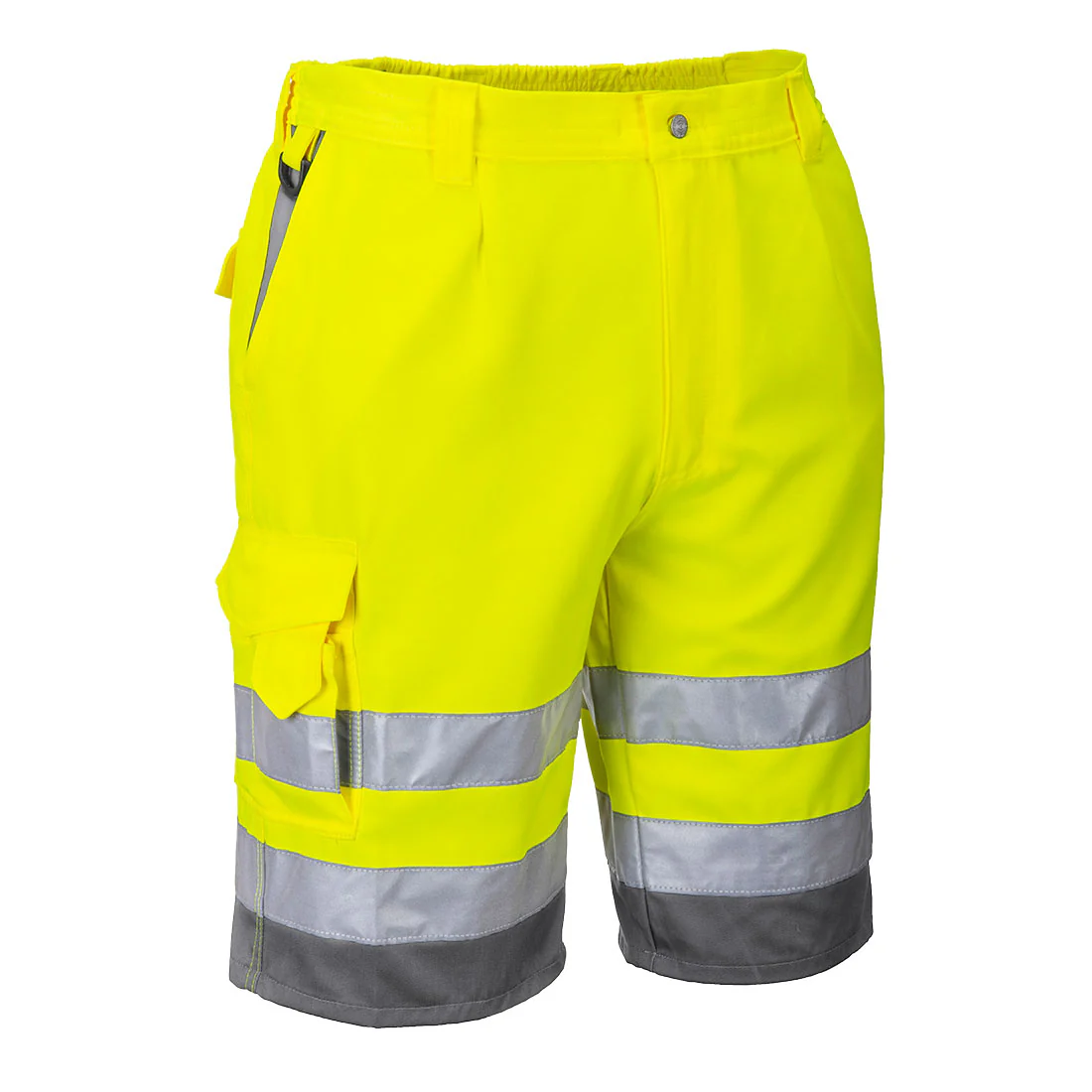 Portwest Hi-Vis Contrast Shorts - Image 2