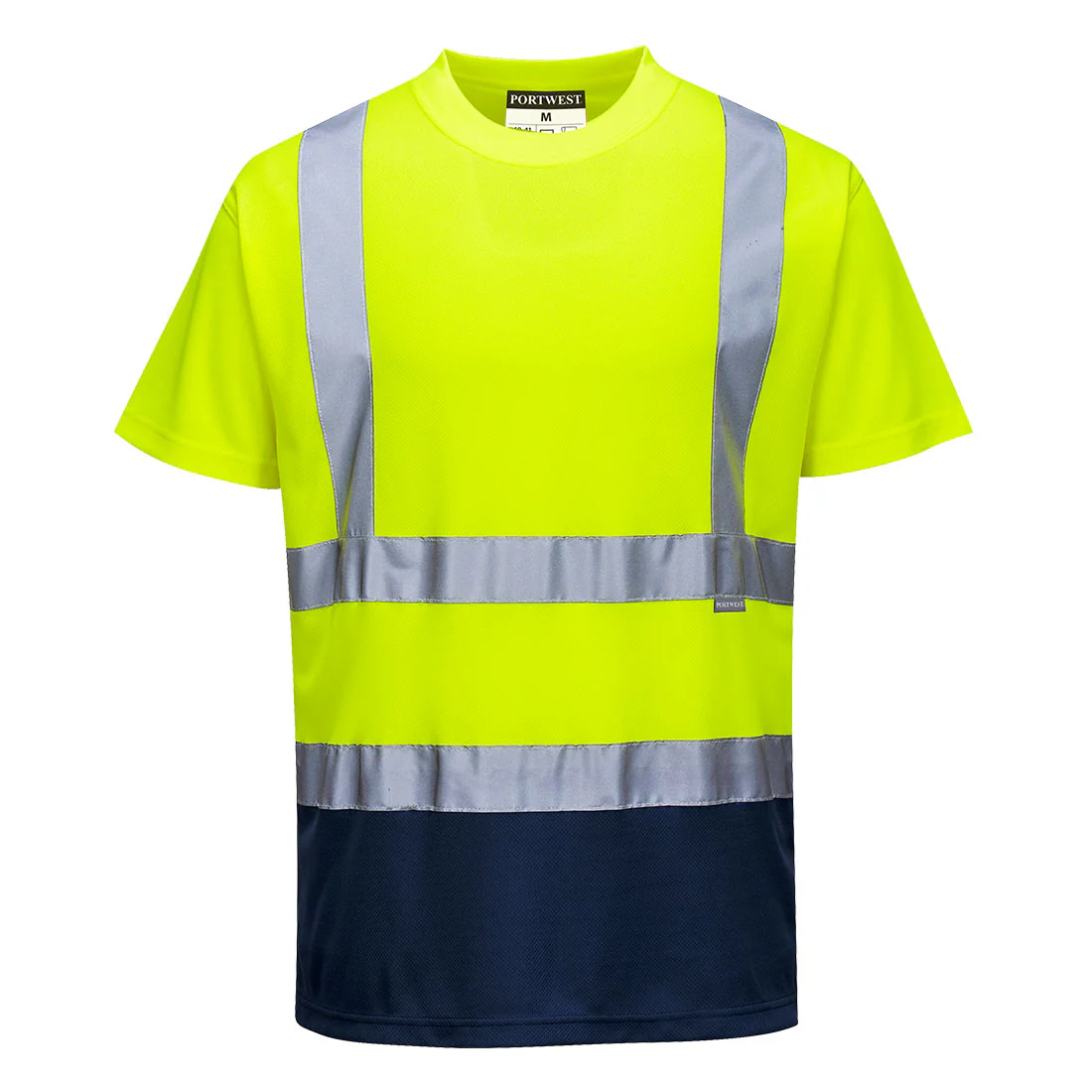 Portwest Hi-Vis Contrast T-Shirt Short Sleeved - Image 3